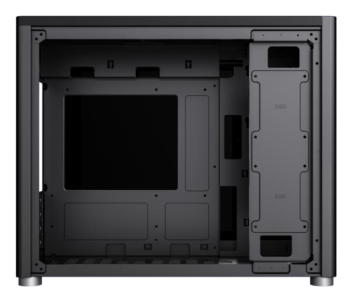 Корпус для компютера ATX W/O PSU SPARK BLACK GAMEMAX на малюнкі №13