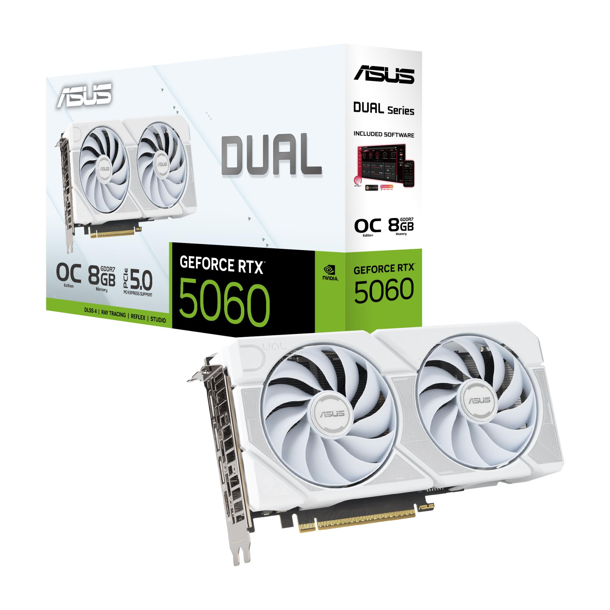 ASUS NVIDIA Ge Force RTX 5060 8 GB GDDR7 128 bit PCIE 5.0 16...