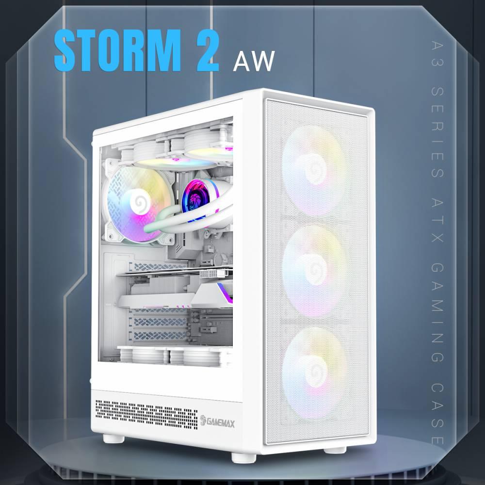 Корпус для компютера ATX W/O PSU STORM 2 AW GAMEMAX на малюнкі №6