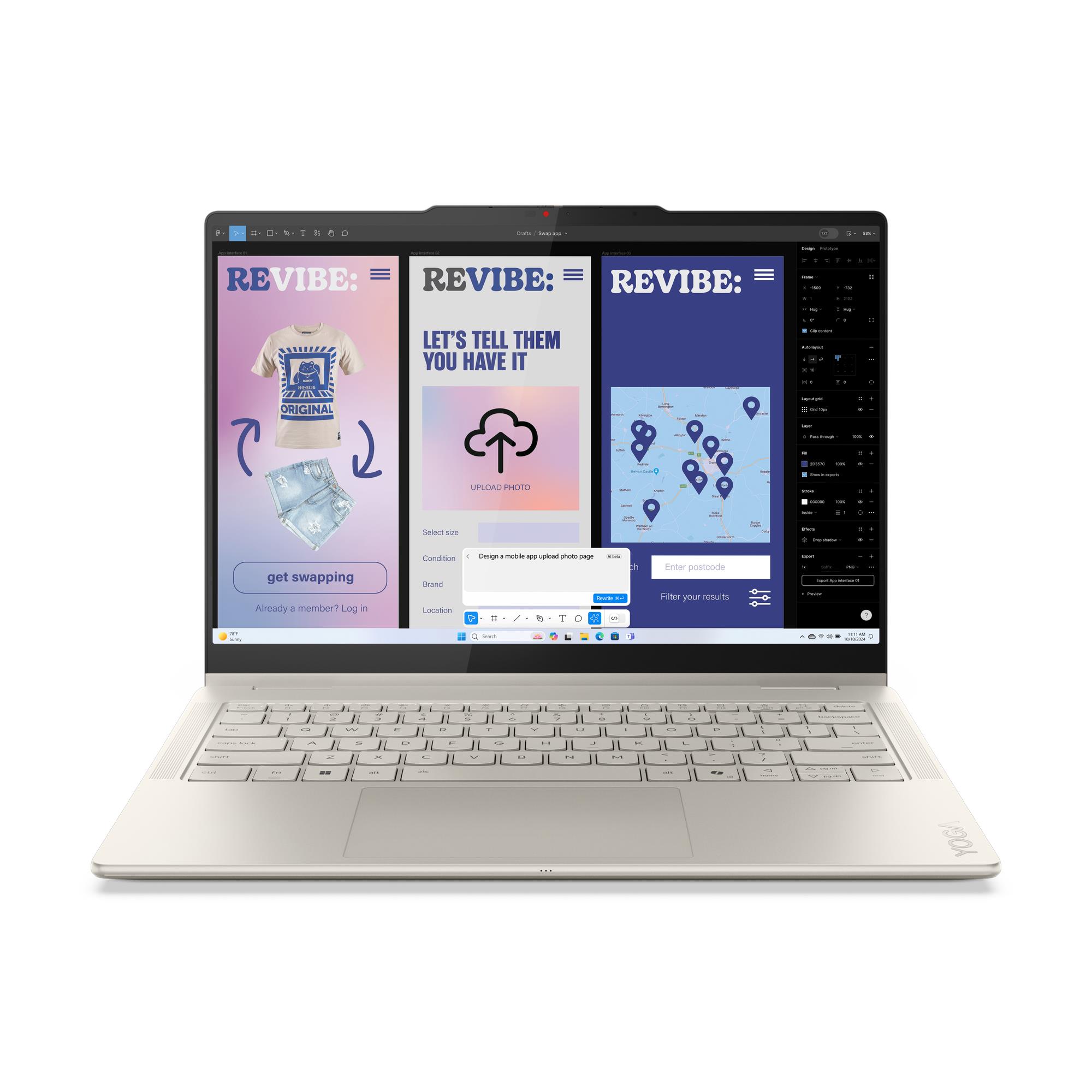 Ноутбук (портативний комп'ютер) YG7-14ILL10 CU5-226V 14"T 16/512GB 83JQ00D4RA LENOVO