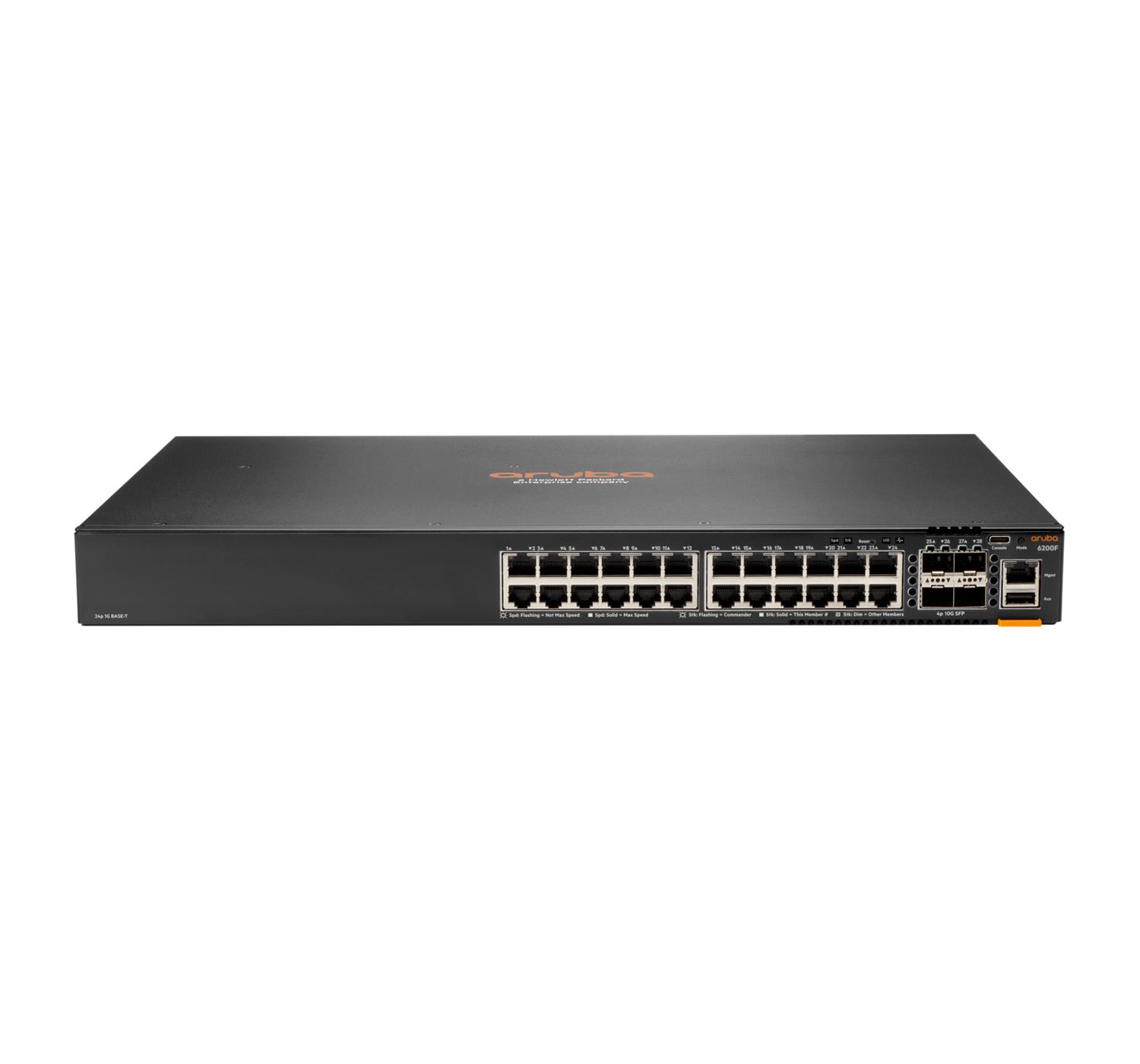 Net Switch 24G 4SFP+/6200F JL724B Aruba By HPE