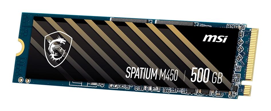 Твердотільний запам’ятовувальний пристрій накопичувач (SSD) G4 M.2 NVME 500GB SPAT. M450 S78-440K380-P83 MSI на малюнкі №5