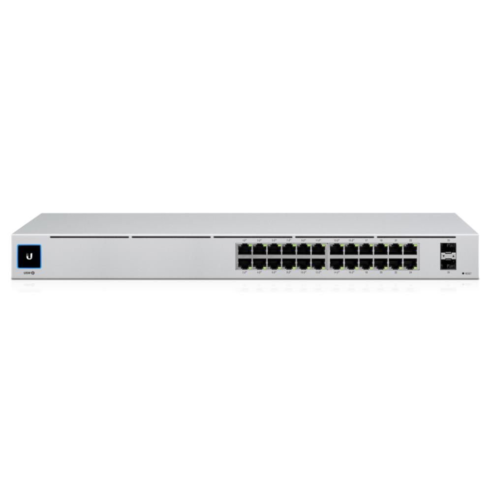 Switch | UBIQUITI | USW-24-POE | Type L2 | Desktop/pedestal | Rack | 24x10Base-T / 100Base-TX / 1000Base-T | 2xSFP | PoE+ ports 16 | 95 Watts | USW-24-POE