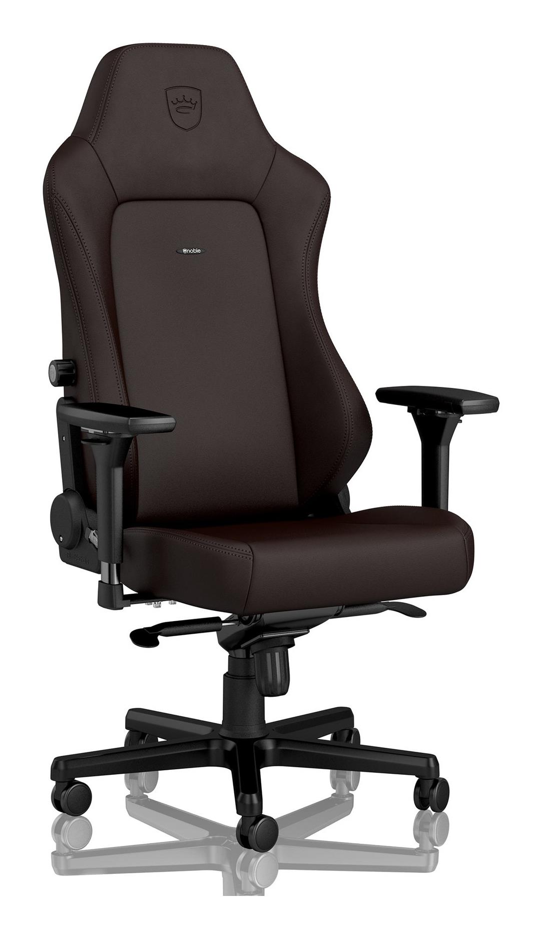 Ігрове крісло Noblechairs HERO високотехнологічна штучна шкіра, коричневий на малюнкі №1