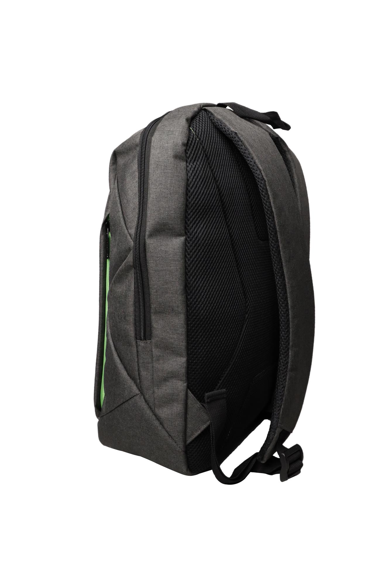 Рюкзак для ноутбука URBAN 15.6 GREY/GREEN GP.BAG11.034 ACER на малюнкі №6