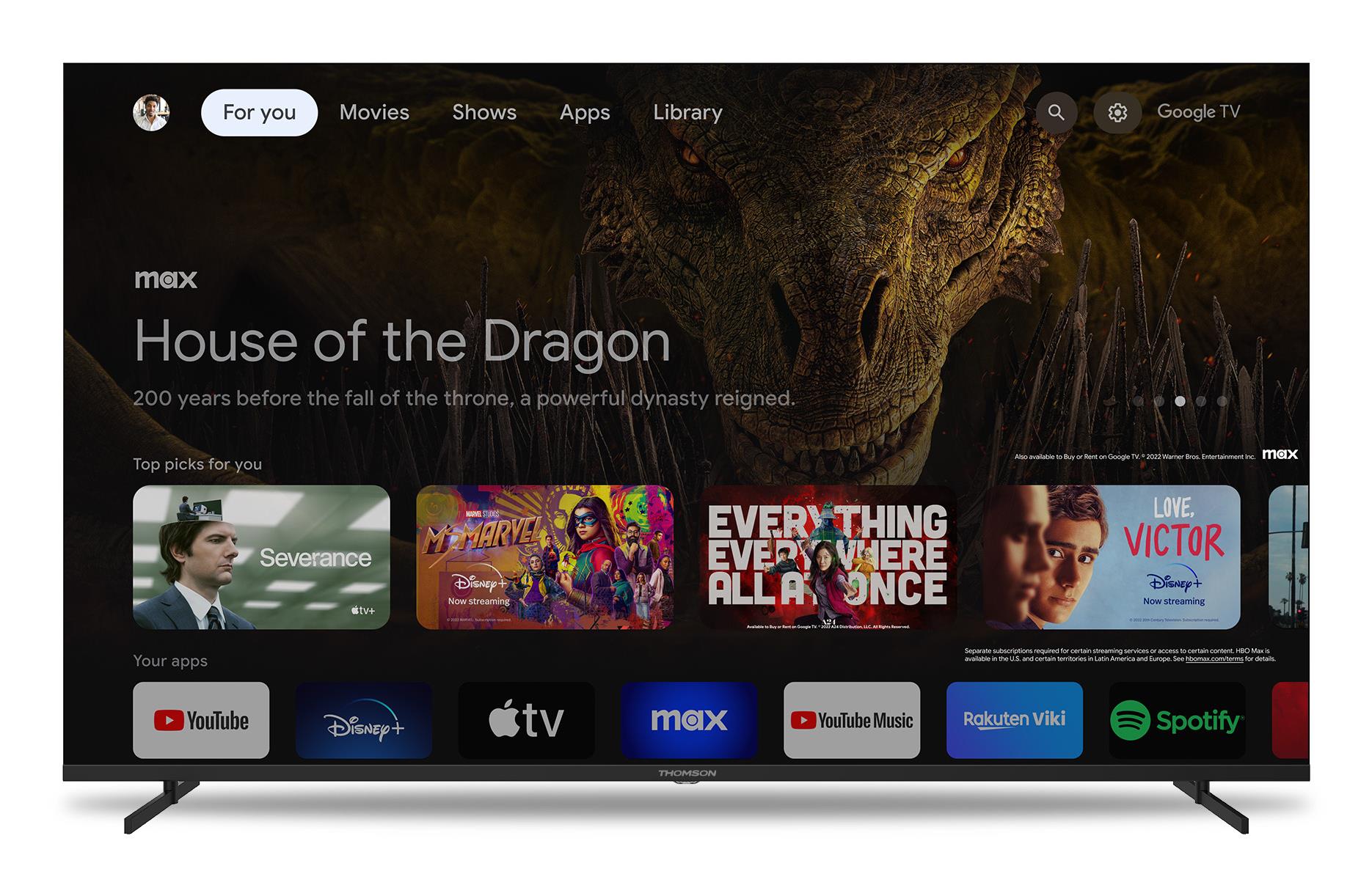 TV Set|THOMSON|65 “|4K Ultra HD|3840 x 2160 pixels|Flat|16:9|LED|65UG4S14