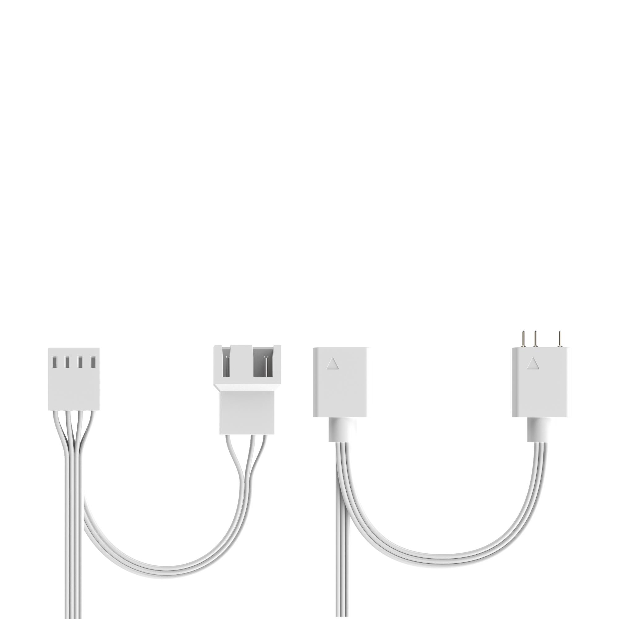 Набір із трьох вентиляторів для корпусу 120MM GAMMA F12 ELITE WH ARGB 3 IN 1 (GAMMA-F12-WH3AM00E-GL) OCYPUS на малюнкі №11