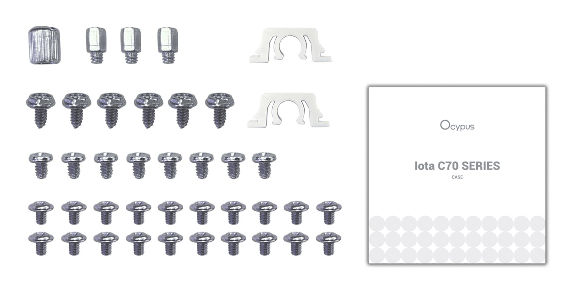 Корпус для компютера ATX W/O PSU IOTA C70 WH ARGB (IOTA-C70-WHD600XX-GL) OCYPUS на малюнкі №11