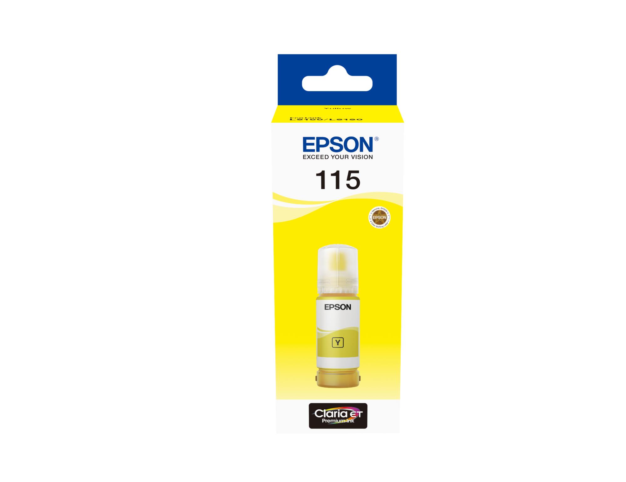 Ink Bottle Yellow 115/Ecotank C13T07D44A Epson