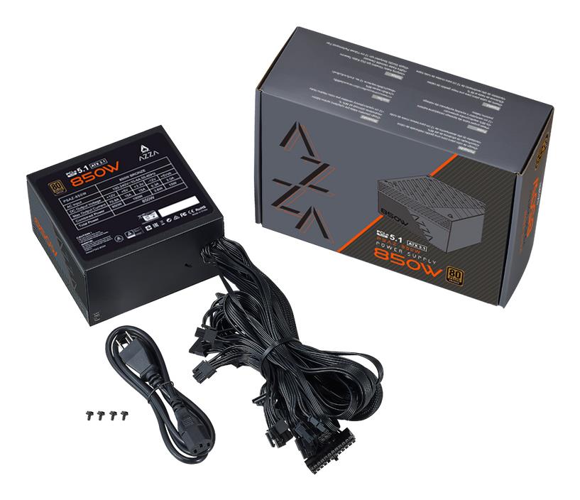 Блок живлення ATX 850W PSAZ-850W(ATX3.1) AZZA на малюнкі №4