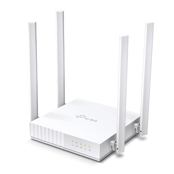 Wireless Router | TP-LINK | 750 Mbps | 1 WAN | 4x10/100M | Number of antennas 4 | ARCHERC24