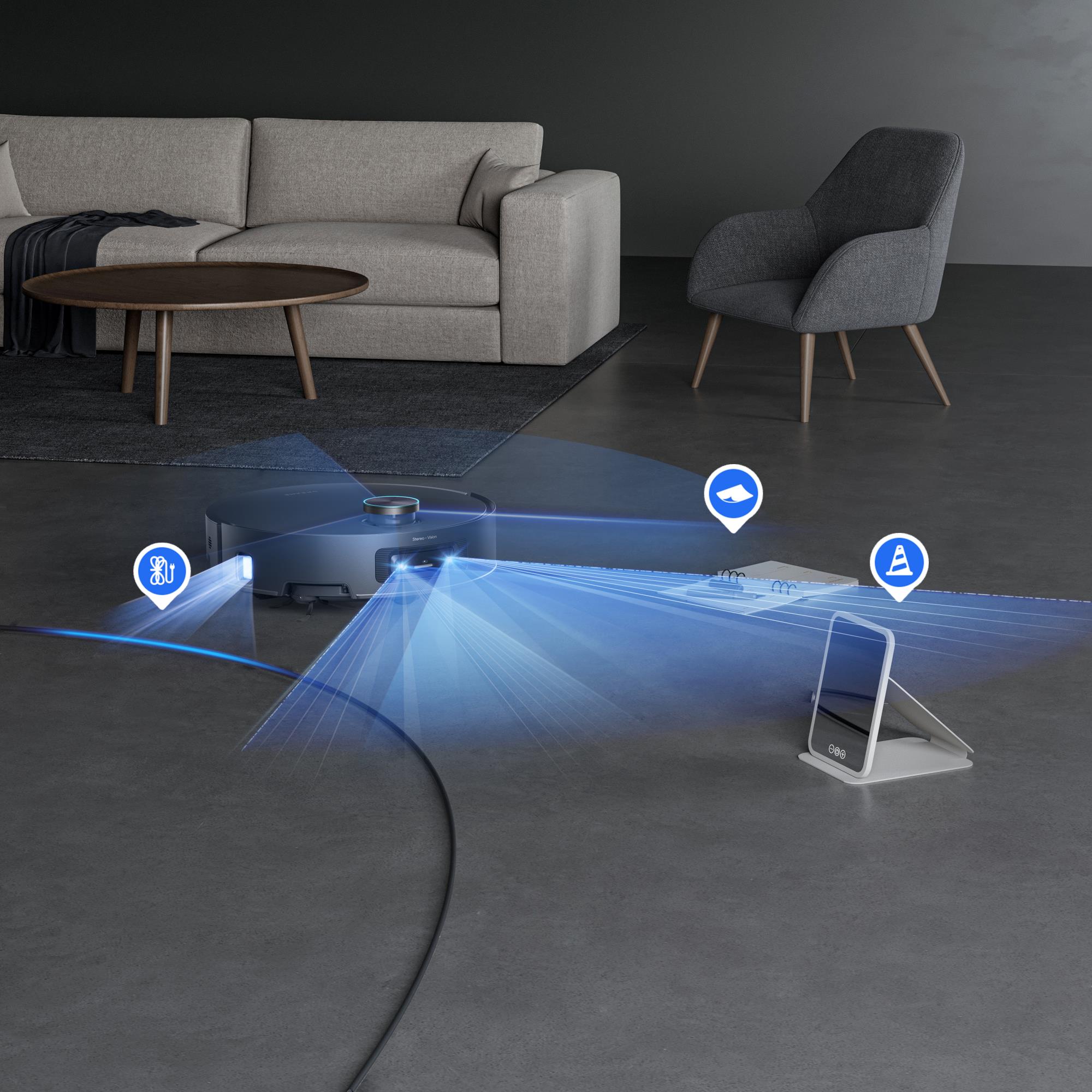 Робот-пилосос AQUA10 ULTRA RLR81CE-1-BL DREAME на малюнкі №13