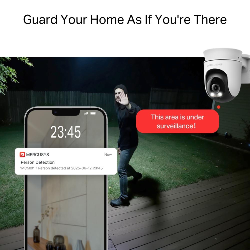 Wi-Fi камера, MC500 MERCUSYS на малюнкі №7