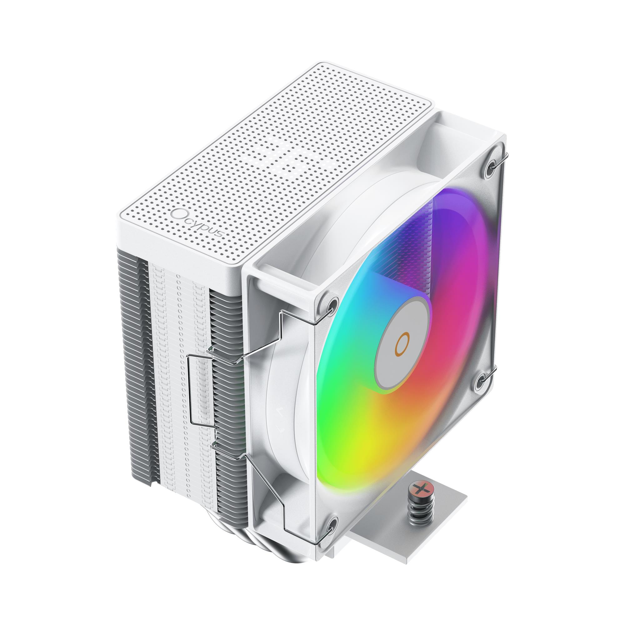 Система охолодження для компютерного процесора GAMMA A40 WH ARGB DIGITAL (GAMMA-A40-WH1NAWD00X-GL) OCYPUS на малюнкі №1