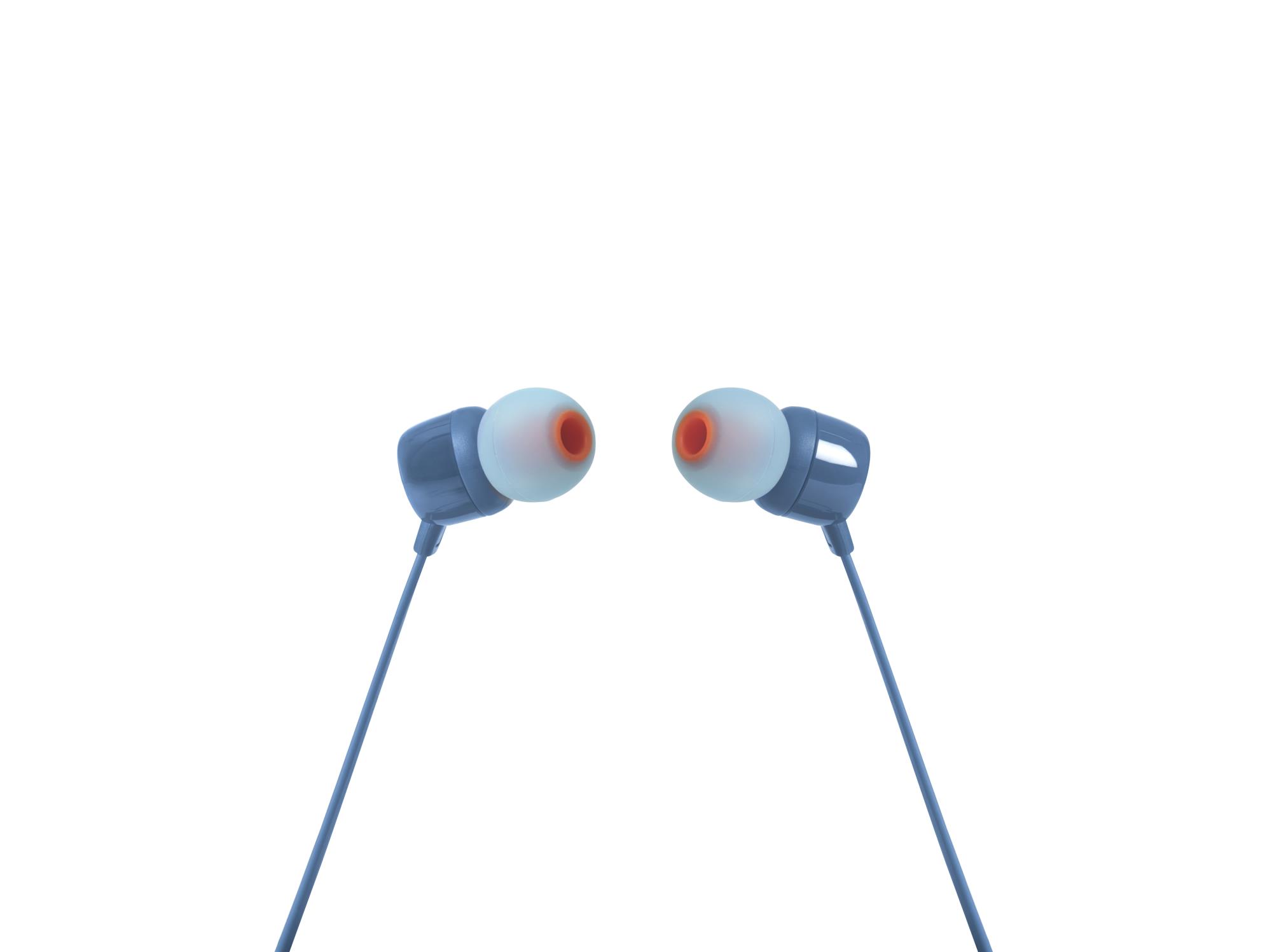 Гарнітура T110 BLUE JBL JBLT110BLU дивитися зображення № 1