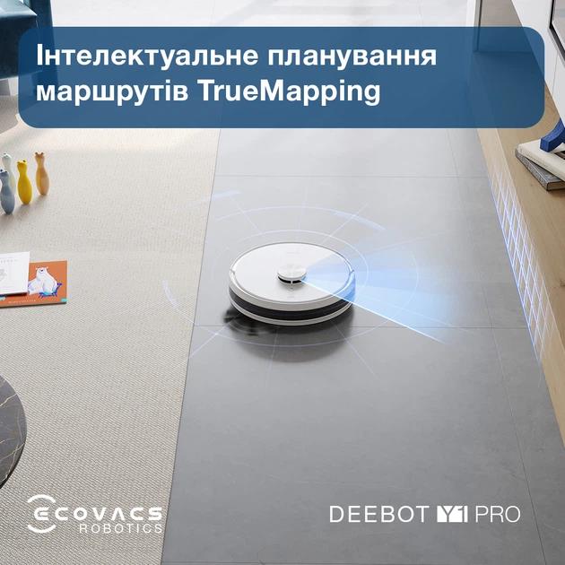 Робот-пилосос DEEBOT Y1 PRO DLX34 WHITE ECOVACS на малюнкі №6