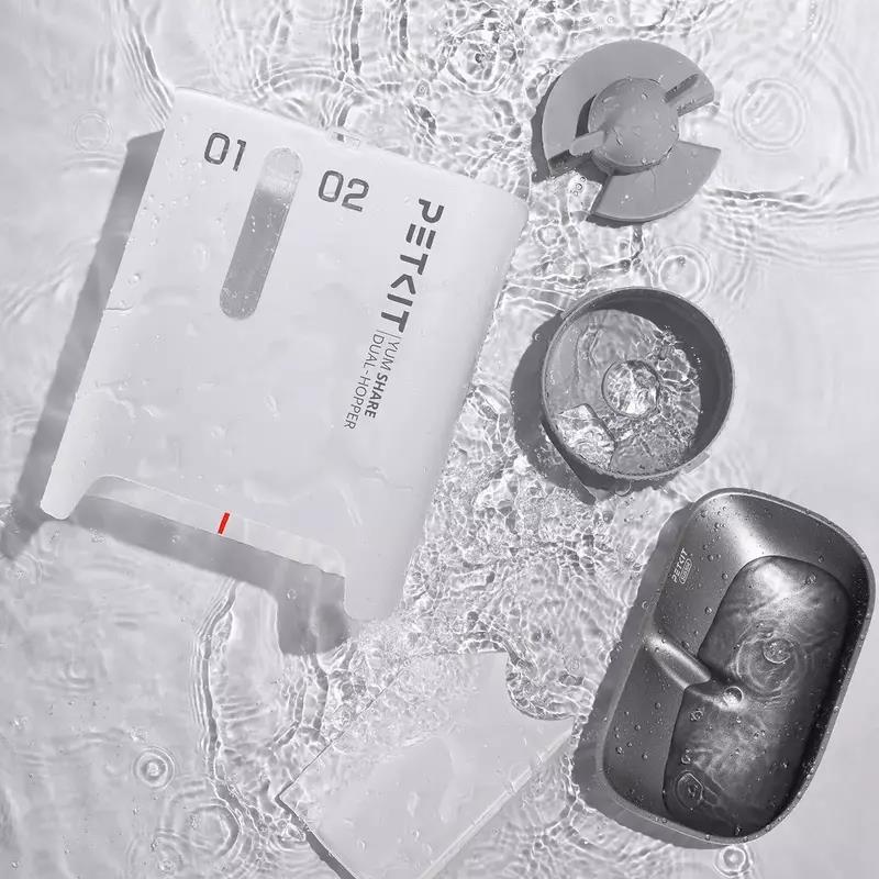 Смарт годівниця PETKIT YUMSHARE DUAL HOPPER with Cam P591 (Білий) дивитися зображення № 9