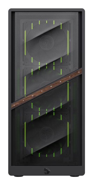 Корпус для компютера ATX W/O PSU AERIS 330 MB GAMEMAX на малюнкі №6