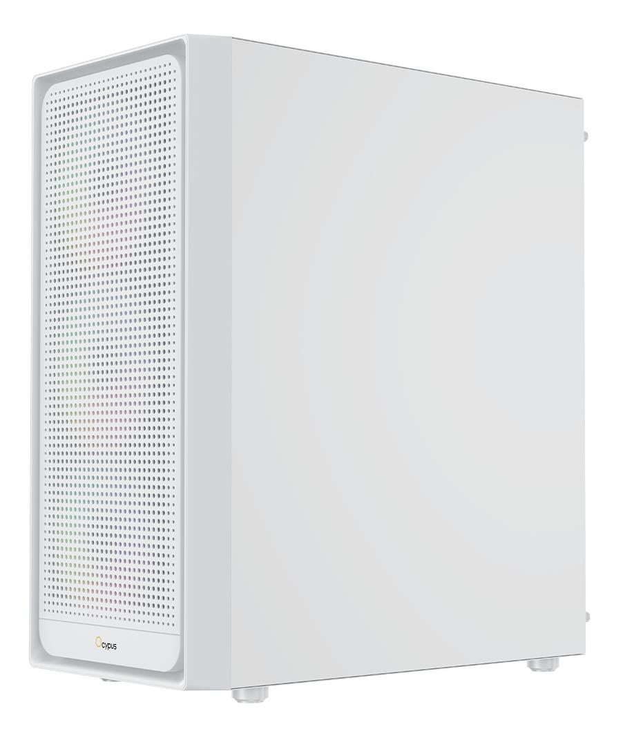 Корпус для компютера MATX W/O PSU GAMMA C50 WH ARGB (GAMMA-C50-WHG400XX-GL) OCYPUS на малюнкі №4