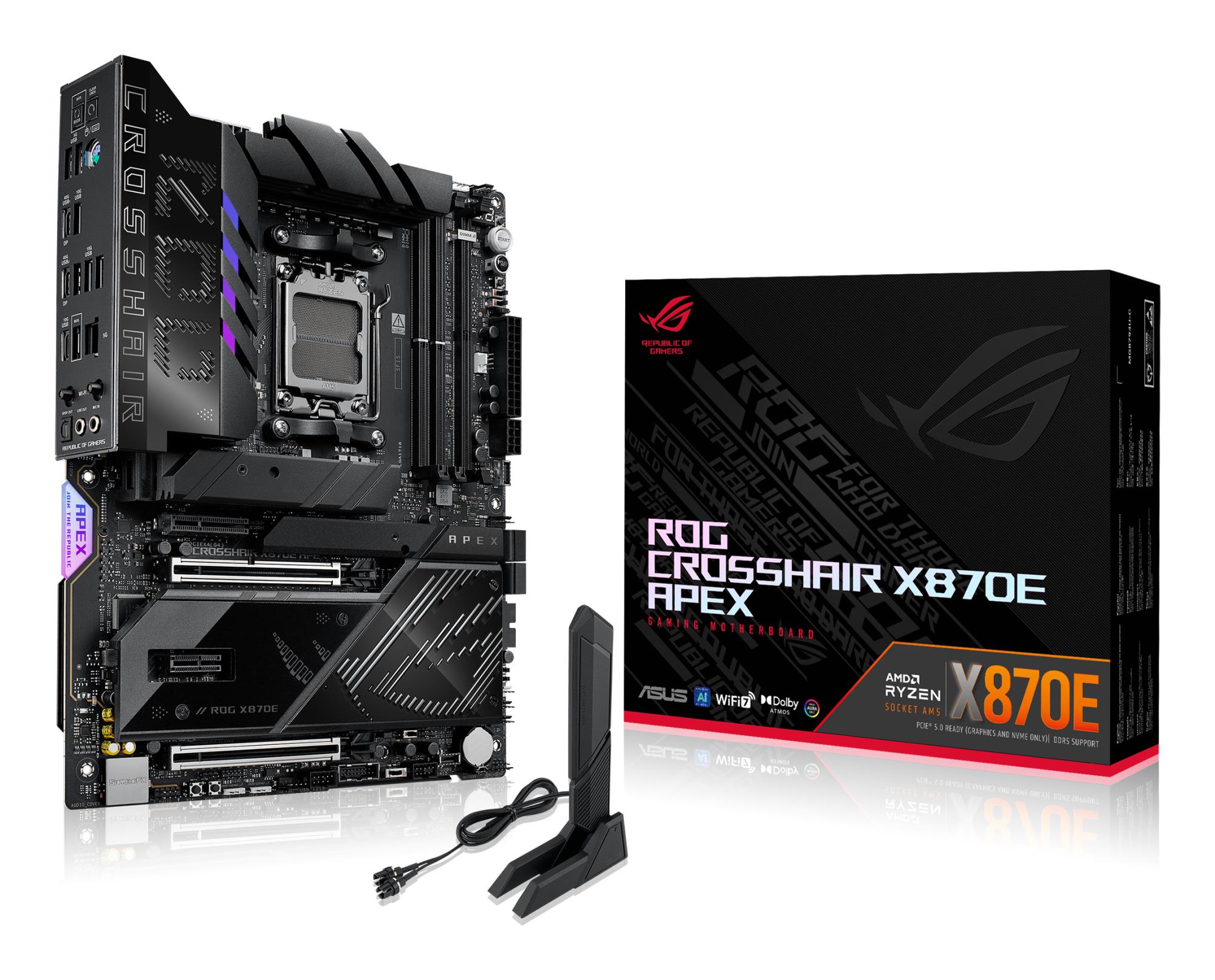 Motherboard AMD X870E SAM5 ATX/ROG Crosshair X870E Apex ASUS