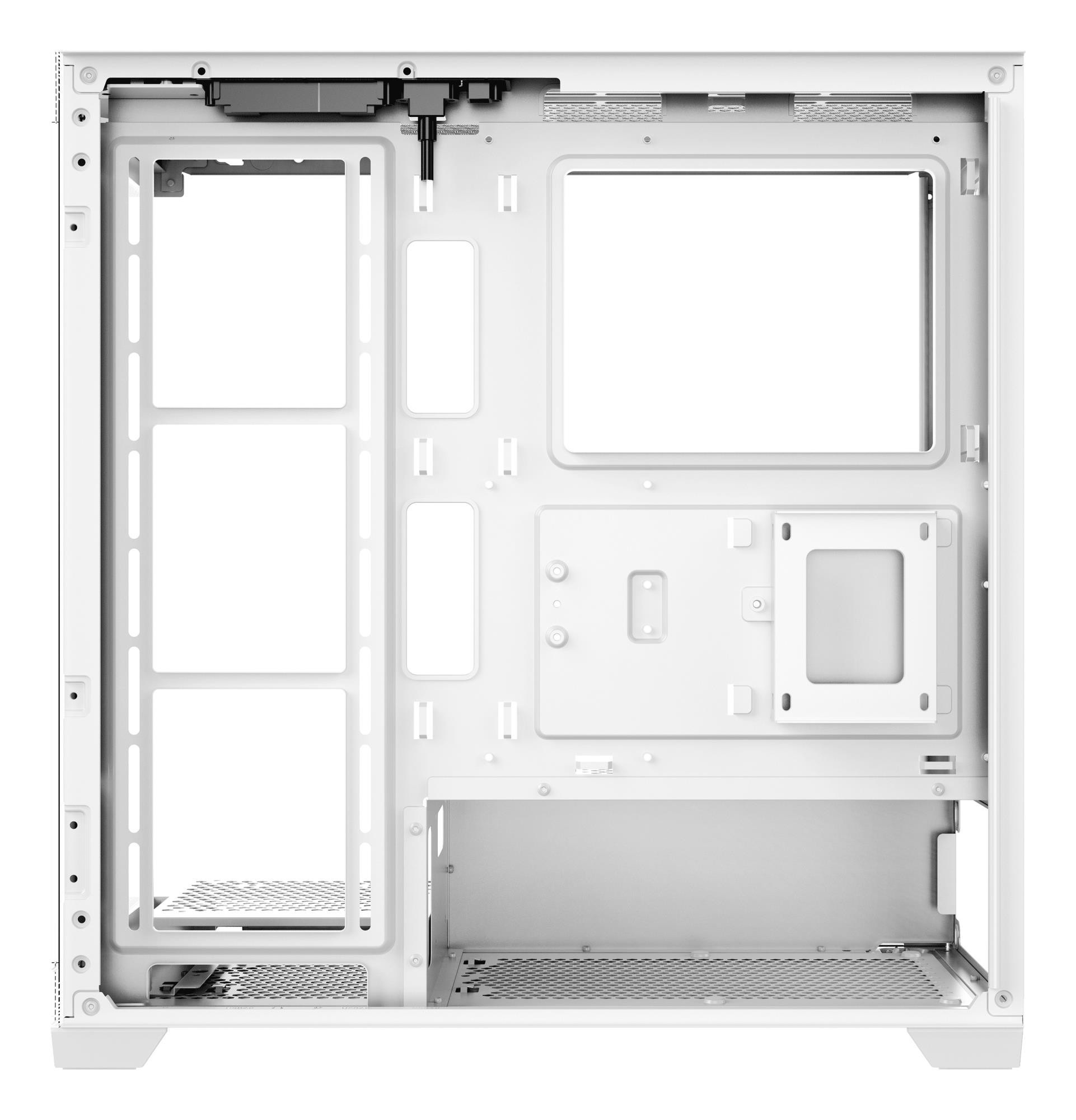Корпус для компютера ATX W/O PSU GAMMA C72 WH (GAMMA-C72-WHD000XX-GL) OCYPUS на малюнкі №7