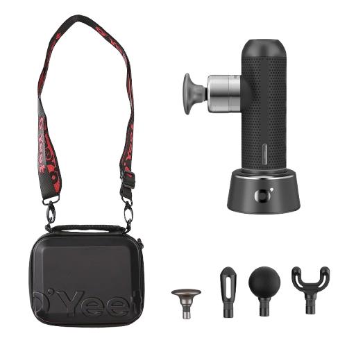 Перкусійний ручний масажер для тіла Oyeet NEX mini MG-M1 (GREY) на малюнкі №10