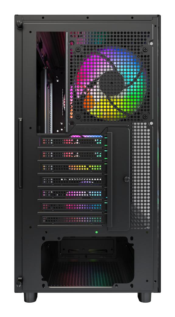 Корпус ATX W/O PSU XR WOOD (B) MONTECH на малюнкі №5