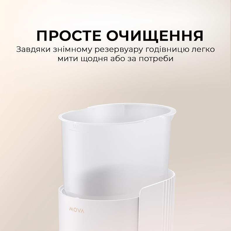 Годівниця для кішок і собак автоматична Mova Automatic PET Feeder PF10 Pro PF10A (Білий) дивитися зображення № 9