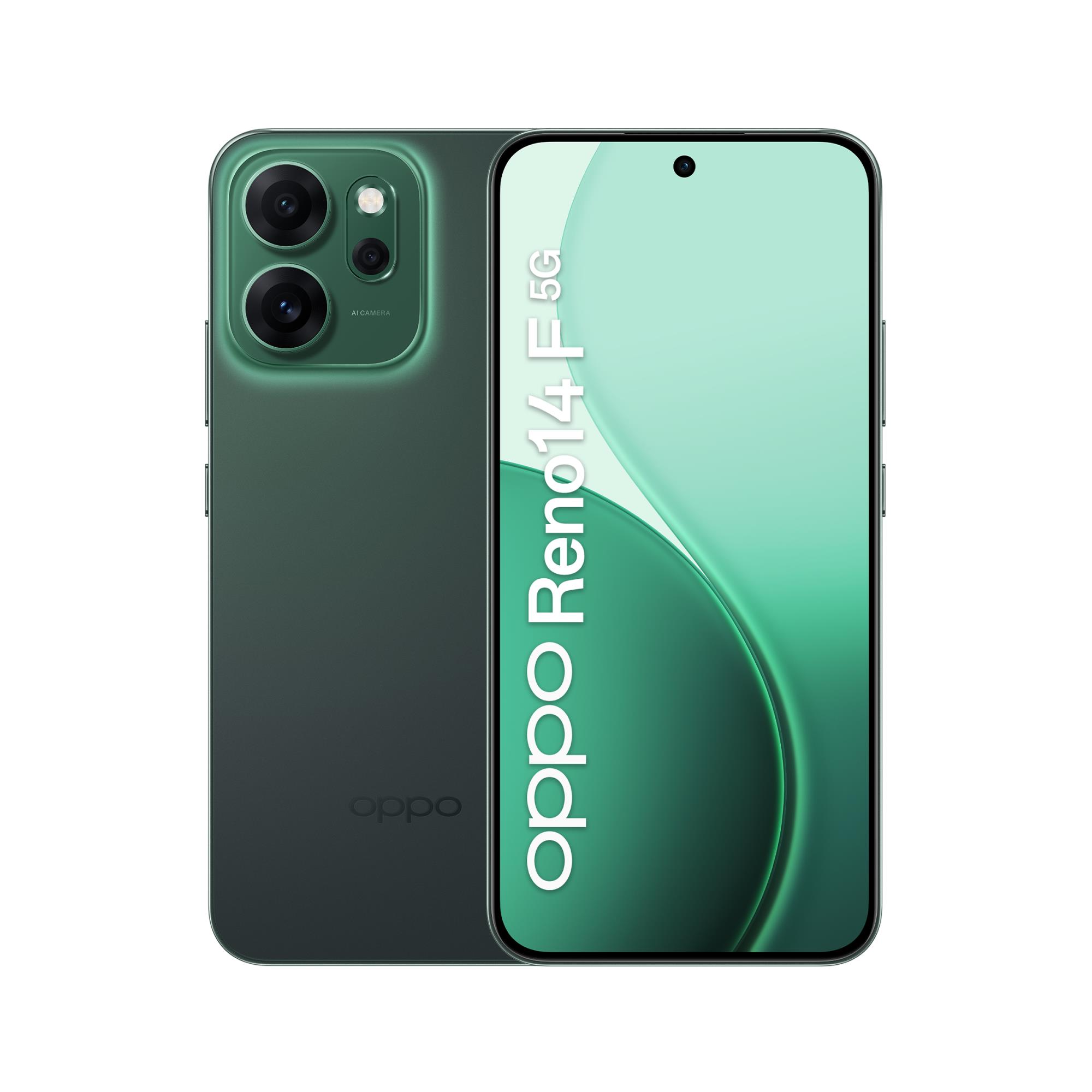 Мобільний телефон RENO14F 5G 8/256 CPH2743 LUM. GREEN OPPO