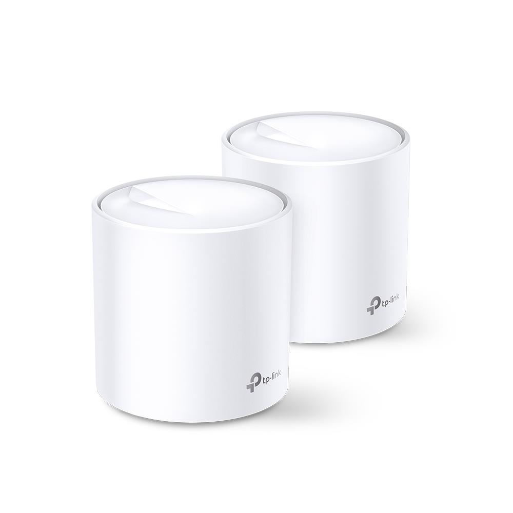 Wireless Router | TP-LINK | Wireless Router | 2-pack | 5400 Mbps | Mesh | IEEE 802.11a | IEEE 802.11n | IEEE 802.11ac | IEEE 802.11ax | 2x10/100/1000M | DECOX60(2-PACK)