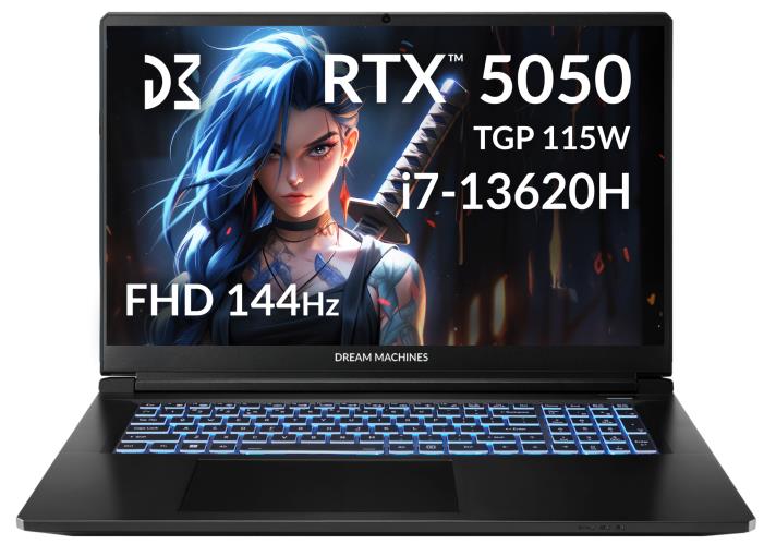 Ноутбук (портативний комп’ютер) CI7-13620H 17" 16GB/1TB RG5050-17UA26 DREAM MACHINES