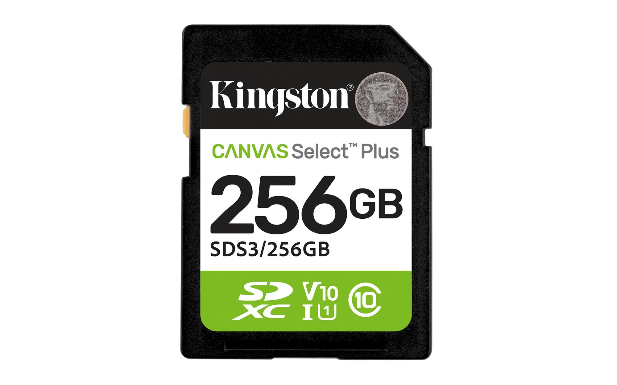 Memory Sdxc 256 GB Uhs-i/SDS3/256 GB Kingston
