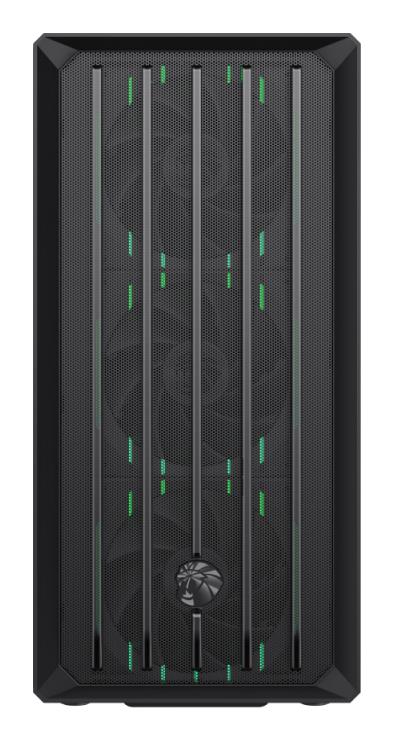 Корпус для компютера ATX W/O PSU CLAW 460 BK GAMEMAX на малюнкі №5