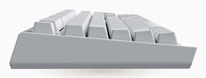 Клавіатура бездротова Ducky One X Wireless магнітні перемикачі, білий на малюнкі №4