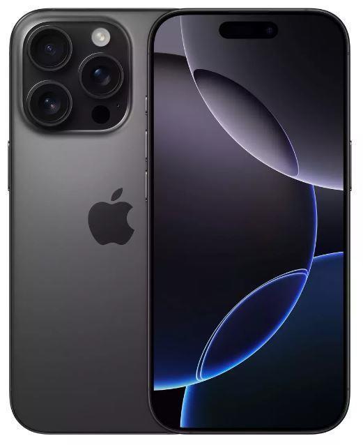MOBILE PHONE IPHONE 16 PRO/256 GB BLACK TITAN. MYNH3 APPLE