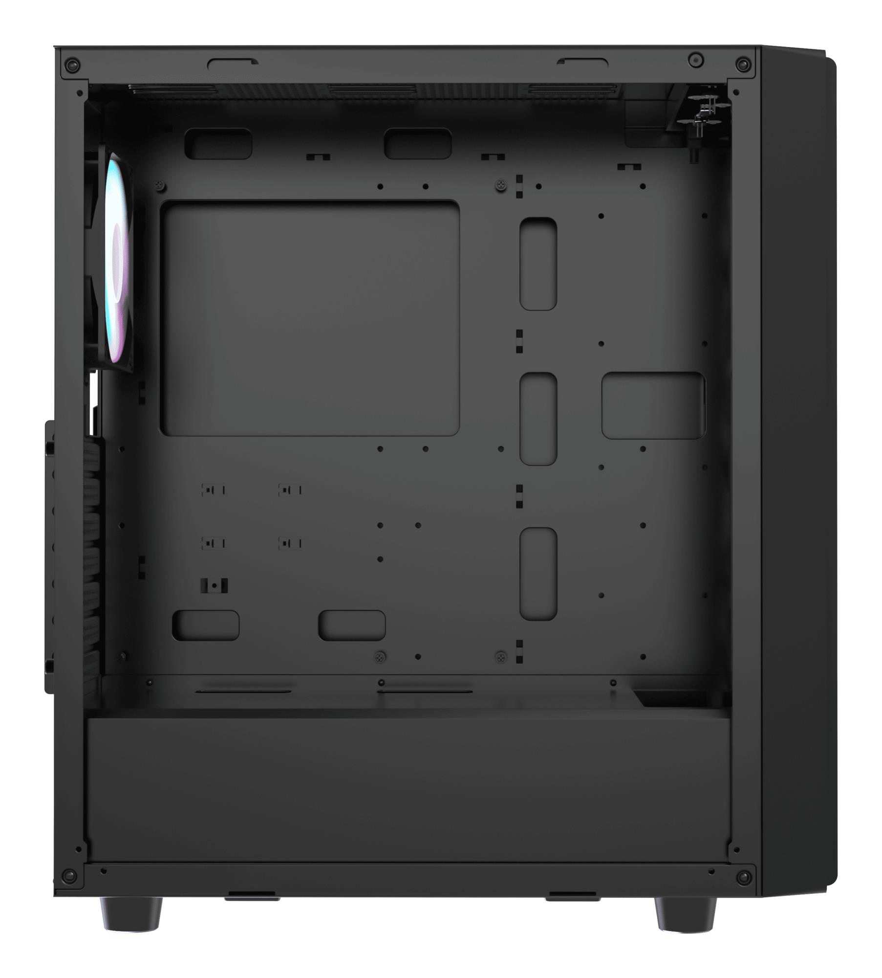 Корпус для компютера ATX W/O PSU GAMMA C70 BK ARGB (GAMMA-C70-BKG400XX-GL) OCYPUS на малюнкі №6