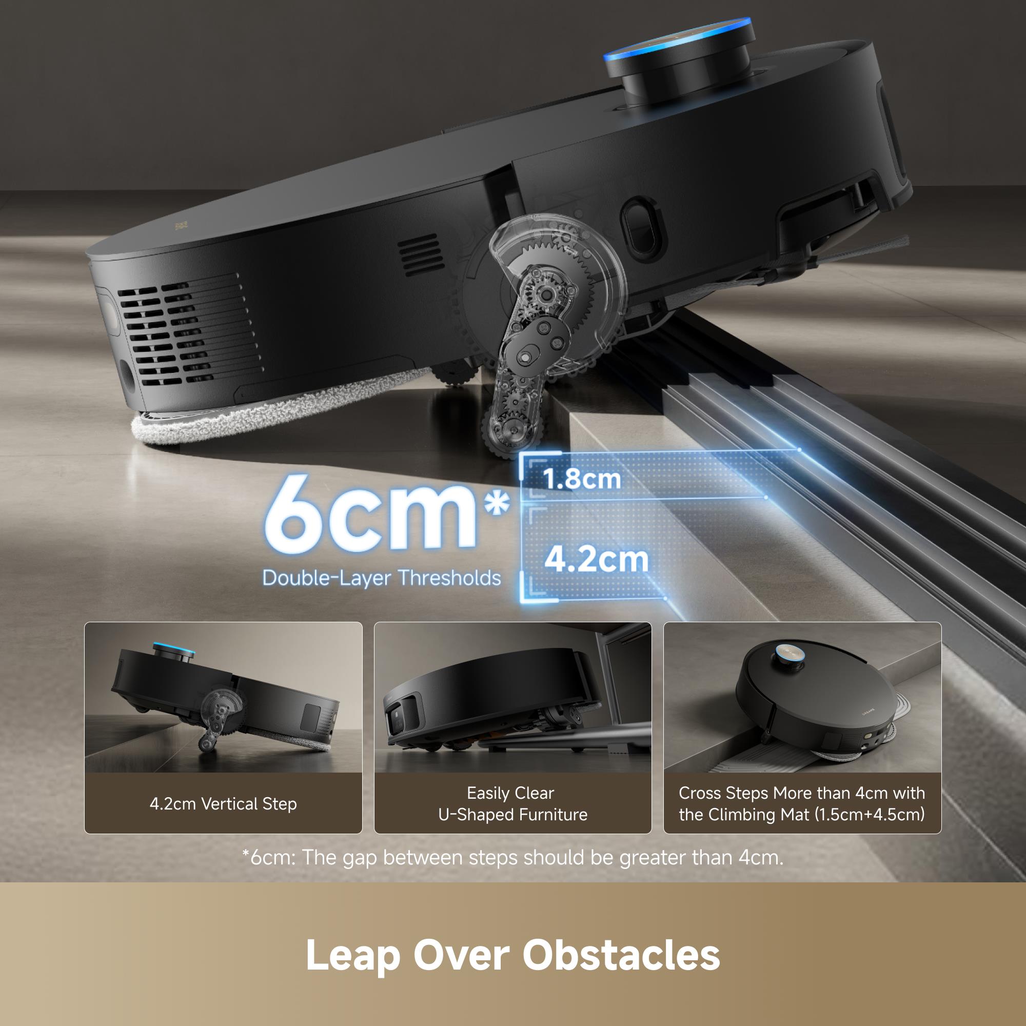 Робот-пилосос X50MASTER RLX86CE-1 DREAME на малюнкі №13