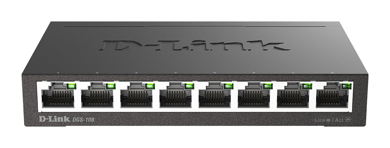 Net Switch 8PORT 10/100M/Fast Eth DES-108/E D-Link
