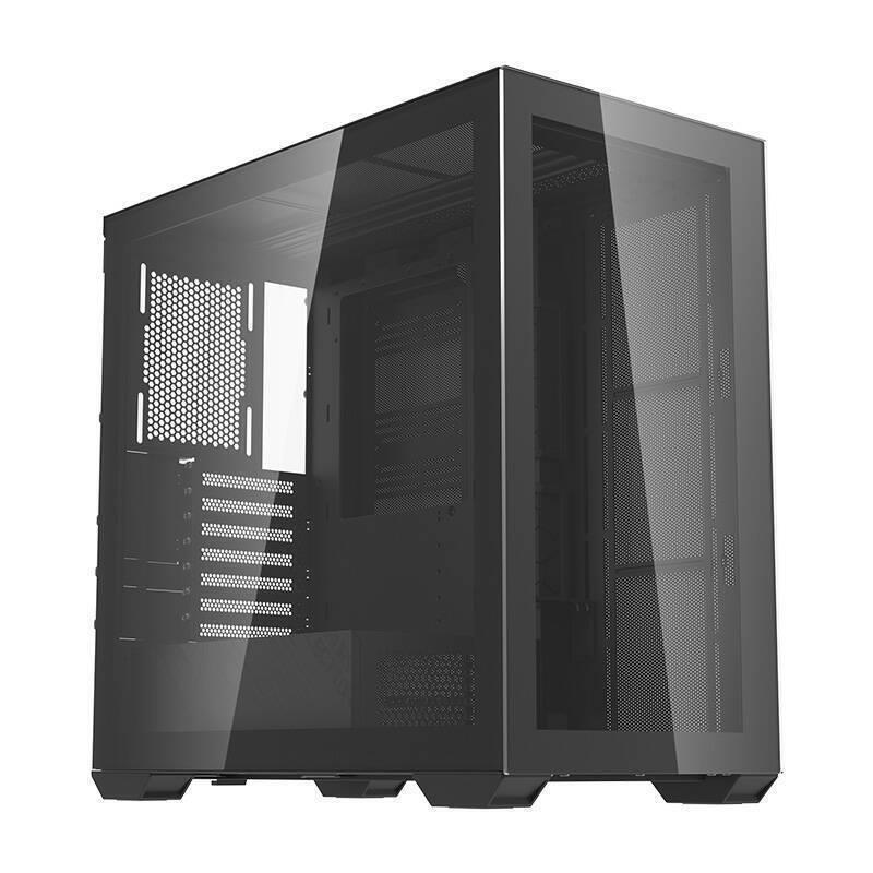 CASE MIDITOWER ATX W/O PSU/DLX4000 BLACK DARK FLASH