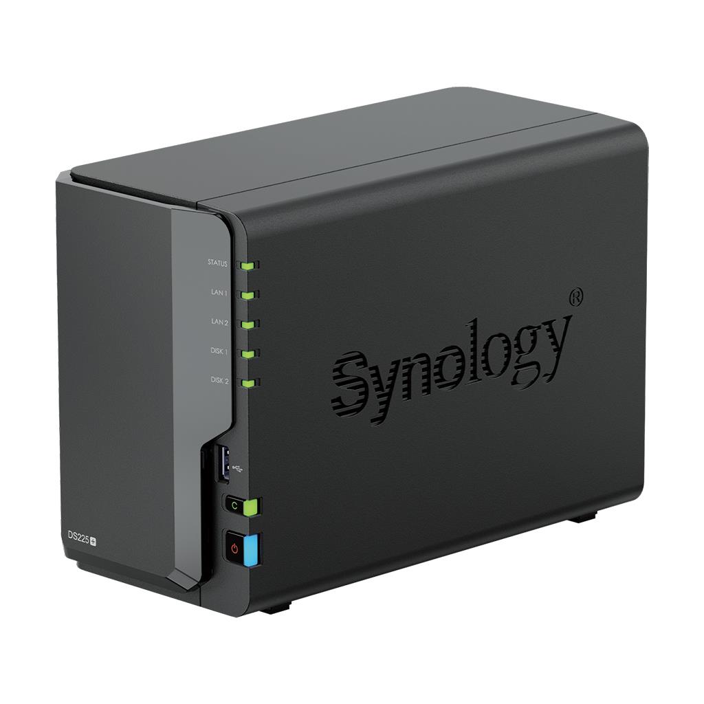 Система зберігання даних 2BAY NO HDD USB3 DS225+ SYNOLOGY на малюнкі №3