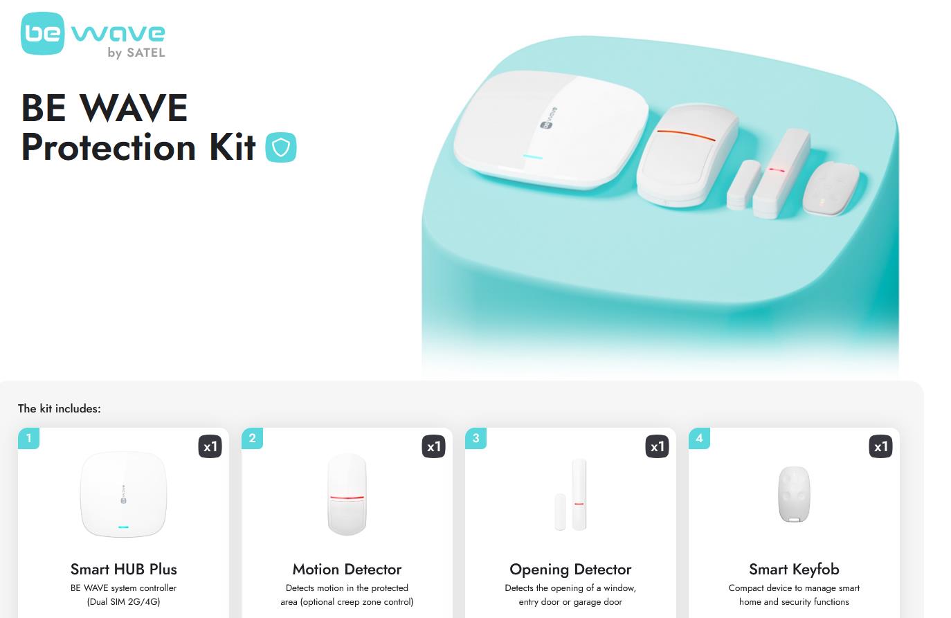 SATEL BEWAVE PROTECTION KIT