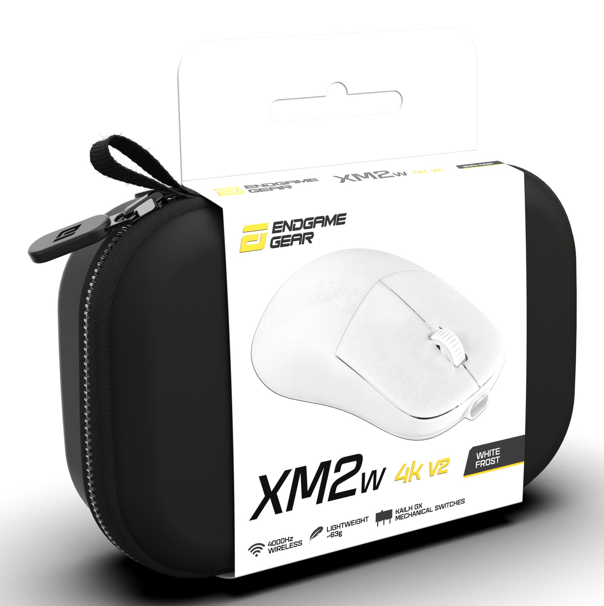 Миша ігрова бездротова Endgame Gear XM2w 4k v2 , білий (прозорий) на малюнкі №17