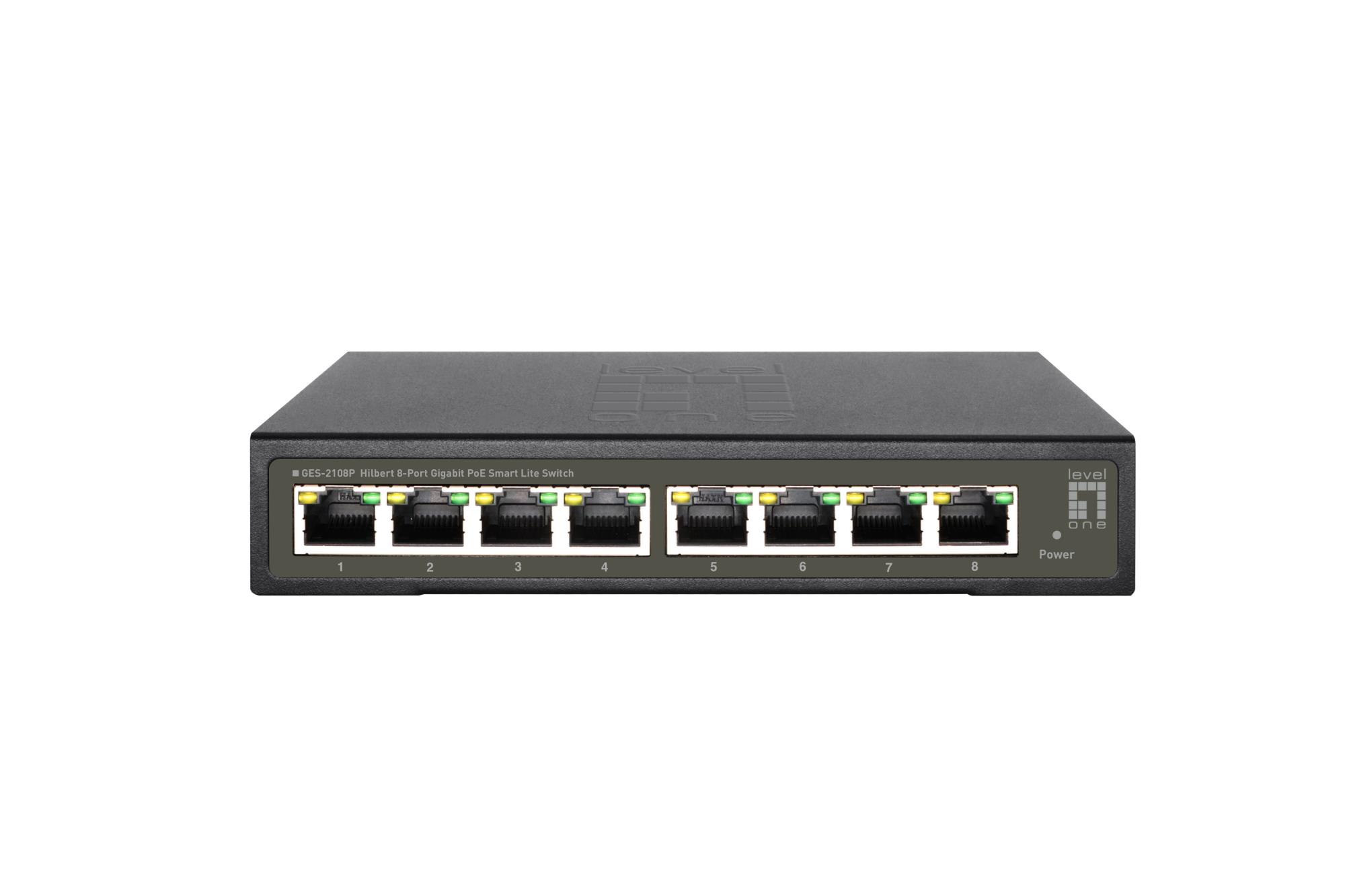 Net Switch 8PORT 8POE 1000M/GES-2108P Levelone