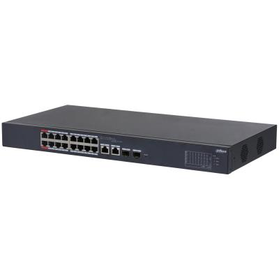 Switch|DAHUA|CS4218-16ET-240|Type L2|Desktop/pedestal|16x10Base-T / 100Base-TX|PoE ports 16|DH-CS4218-16ET-240