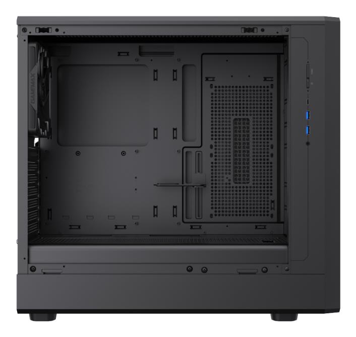 Корпус для компютера ATX W/O PSU CLAW 460 BK GAMEMAX на малюнкі №12