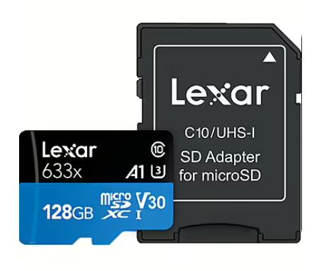 MEMORY MICRO SDXC 128GB UHS-I/W/A LMSBLPL128 G-BNANG LEXAR