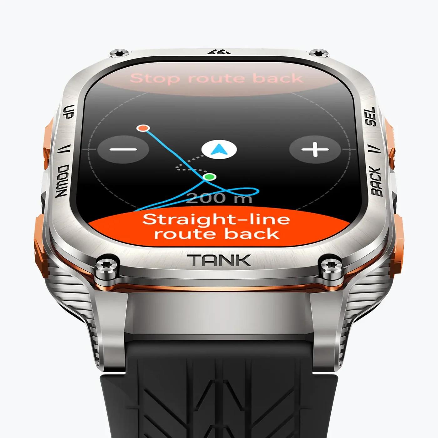 Розумний годинник TANK M3 ULTRA SIL KOSPET на малюнкі №5