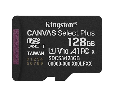 MEMORY MICRO SDXC 128GB UHS-I/SDCS3/128 GBSP KINGSTON