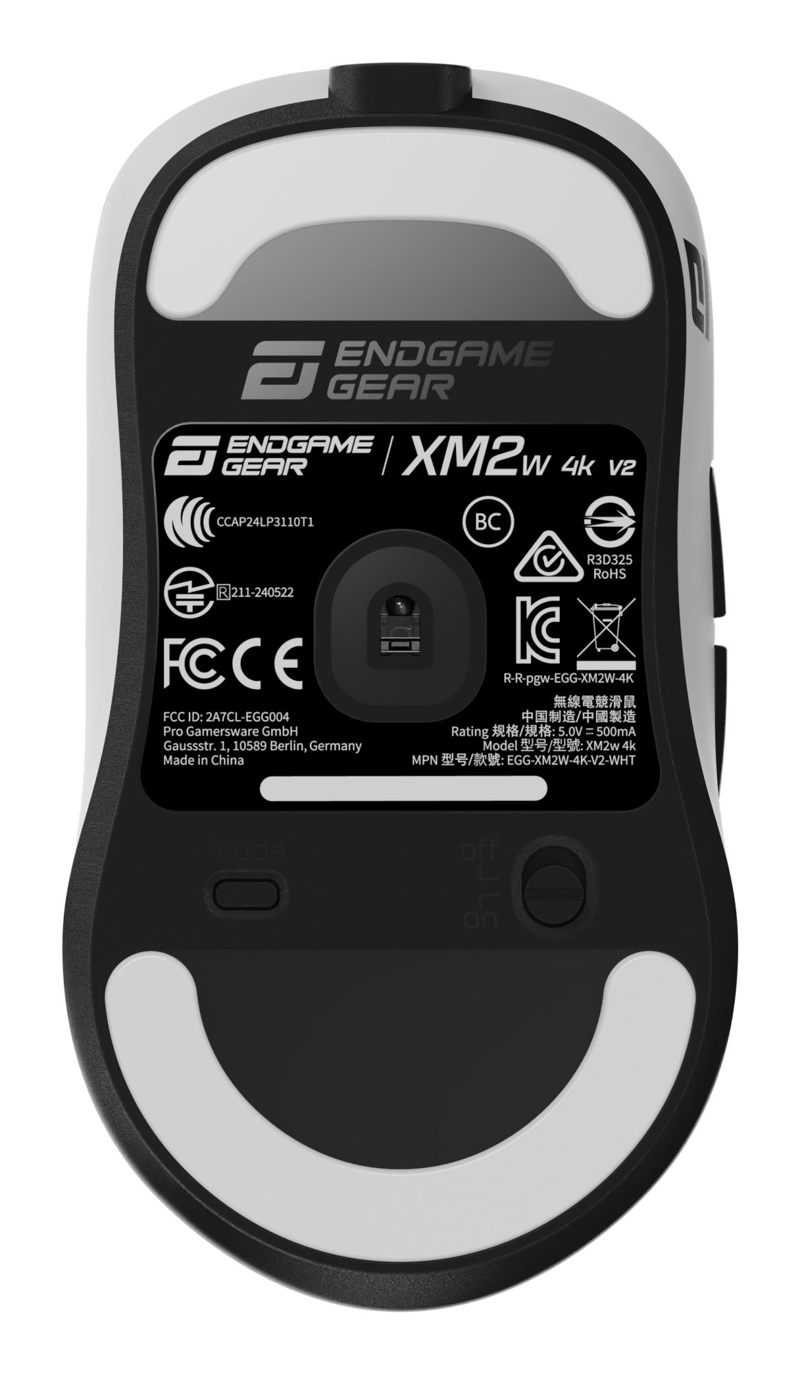 Миша ігрова бездротова Endgame Gear XM2w 4k v2, білий на малюнкі №10