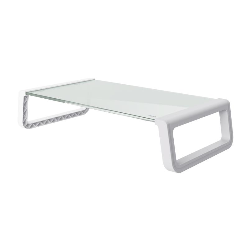 MONITOR ACC STAND MONTA/GLASS WHT 25351 TRUST